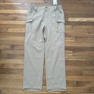 Flex Camo Tactical Series Men's Stretch Cargo Pants Khaki Size XL x 30